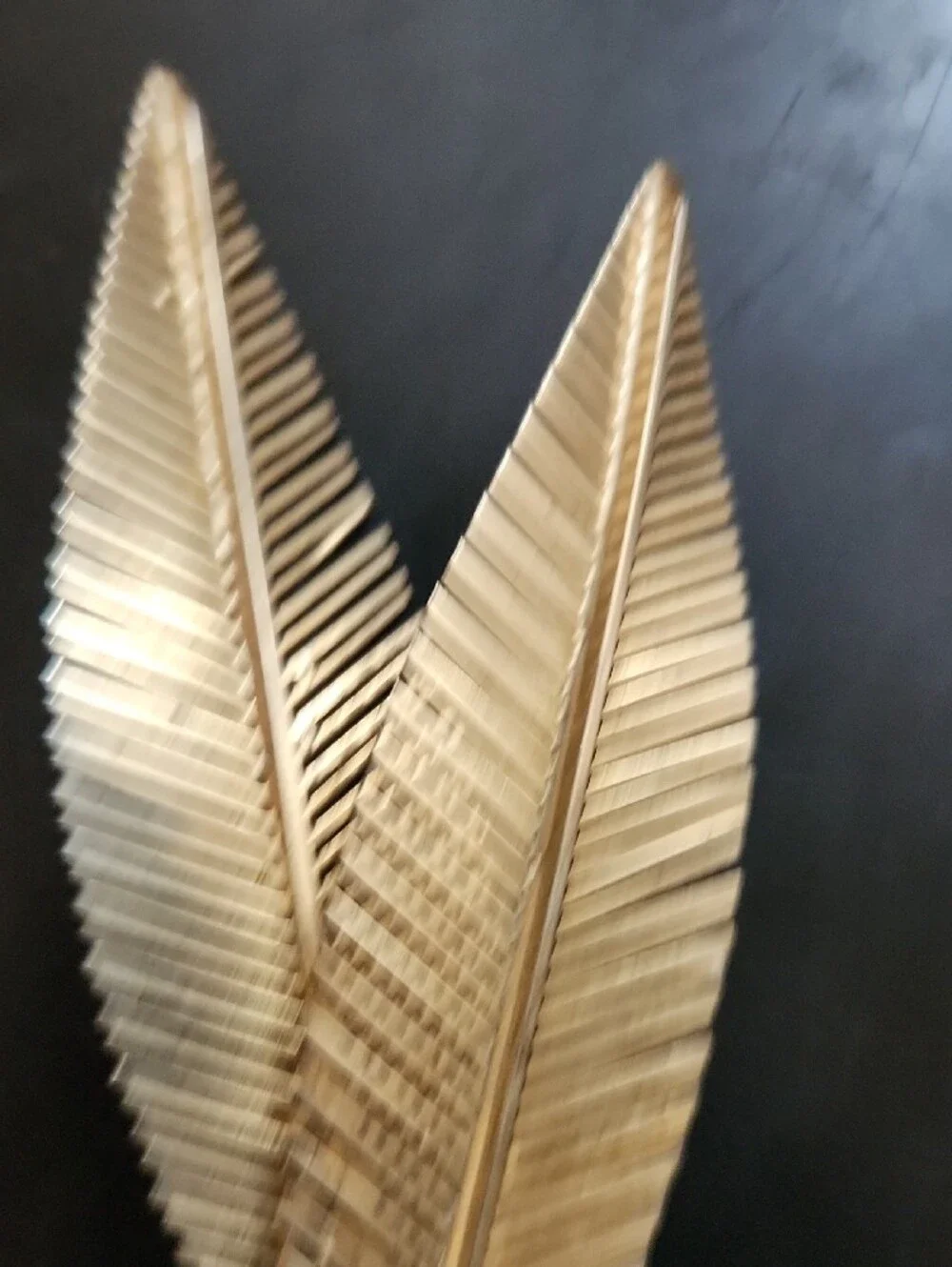 Midcentury Modern Leaf Pin Vintage